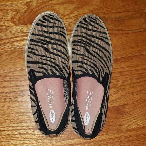 Dr Scholls Be Free animal print Loafers - Picture 5 of 8